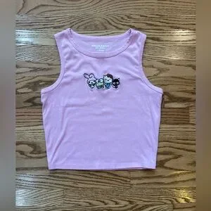 Hello Kitty | Tops | Hello Kitty And Friends Pink Embroidered Tank Top ...